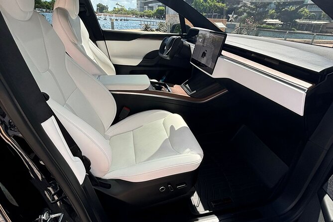 Puerto Rico Island Wide Transfer, Tesla Model X Luxury SUV. - The chauffeur service and personal touch