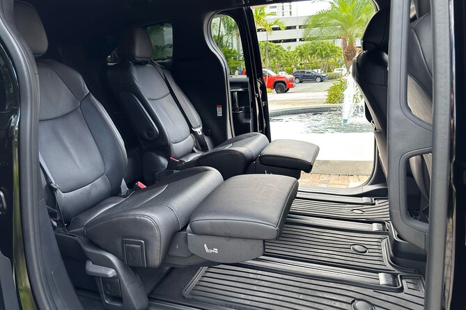 Puerto Rico Island Wide Transfers, Sienna Limited Luxury Minivan. - How the zone system works across Puerto Rico