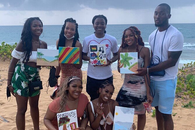 Puerto Rico: Lifestyle, Art, and Cultural Tour - Terraplén La Posita de Piñones and the freestyle beach painting