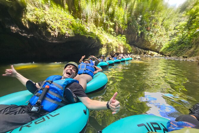 Rainforest Cave Tubing Adventure - The guides and the feel of the group