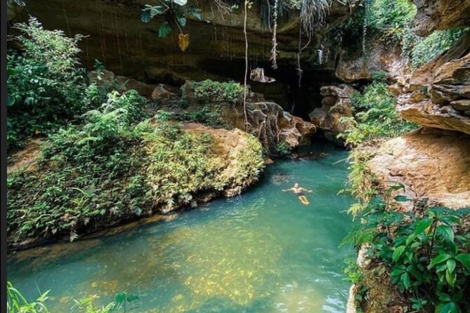 Rainforest Caves and Waterfalls Exploration with Transportation - From San Juan to Charco Azul Canyon