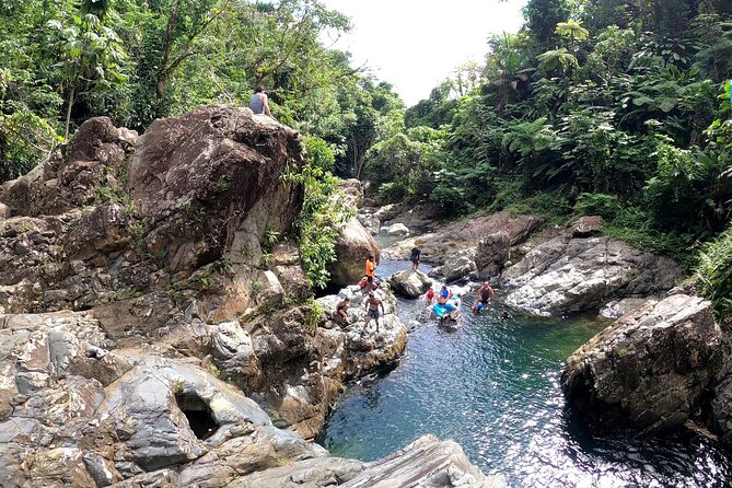 Rainforest River Nature Walk Adventure and Luquillo Beach - The guides make or break the day