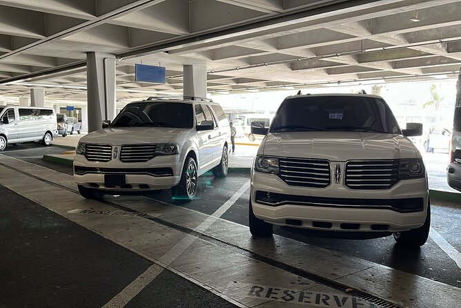 Roundtrip-Transfer from: SJU Airport,Cruises and Hotels in Puerto Rico LuxurySUV - Extra fees that can change the total price