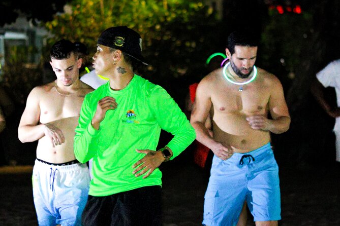 San Juan Glow Kayak Tour + Salsa Experience @ Condado Beach - Paddling beneath the stars