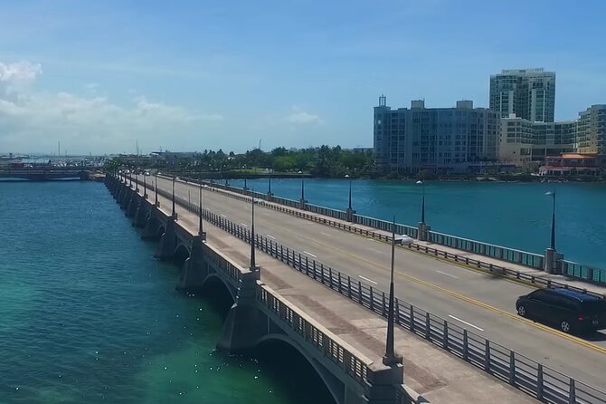 San Juan Highlights: Private Driving Tour - Miramar, Condado, and Isla Verde from the road
