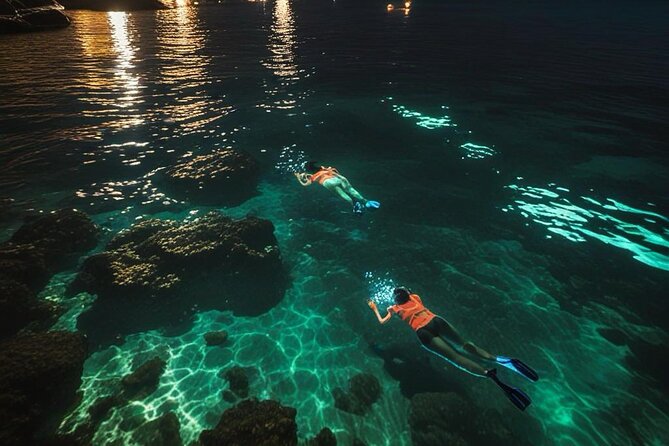 San Juan LED Night Snorkel - What the LED and UV lights reveal