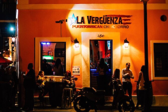 San Juan Nightlife Tour in a Private Can-Am UTV Ride & Party - La Placita de Santurce after dark