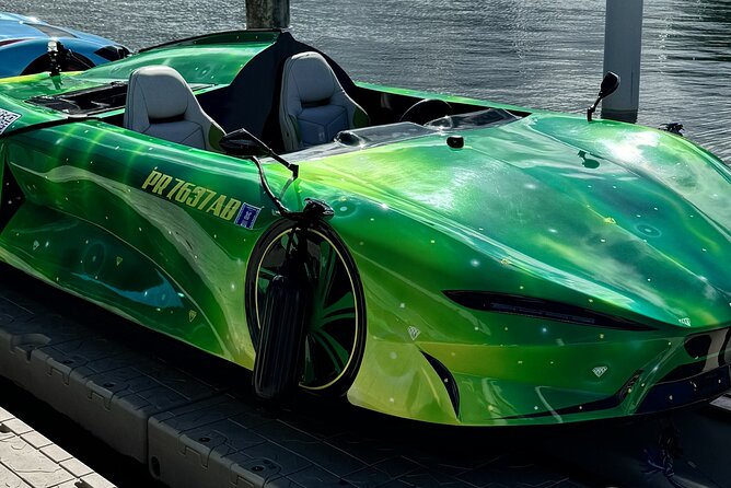 San Juan PR Watersports Car Rental Green Infinity - What this San Juan jet car experience really is