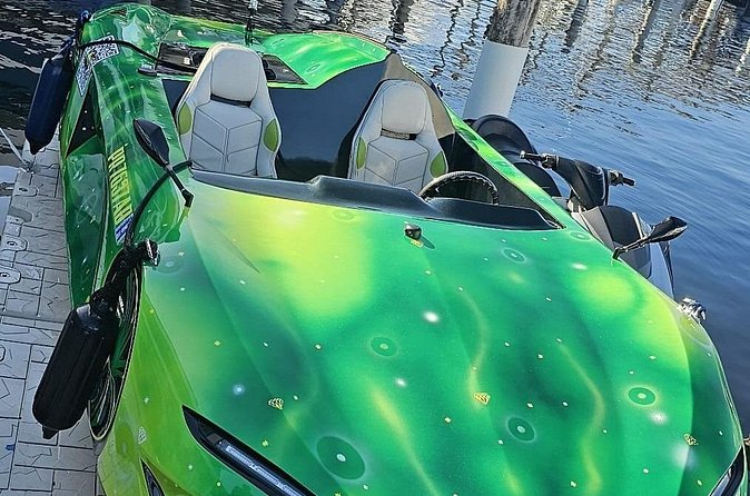 San Juan PR Watersports Car Rental Green Infinity - The 30-minute run across San Juan Bay