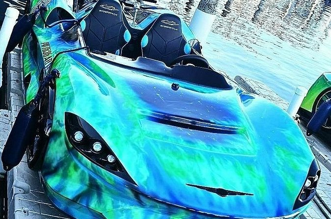 San Juan PR Watersports Car Rental Green McLaren - What makes the ride fun