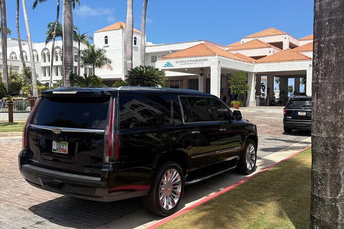 San Juan Puerto Rico Private Transfers - Inside the SUV: useful comfort, not just decoration