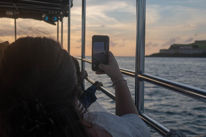 San Juan Sunset Harbor Boat Ride - History first, music later