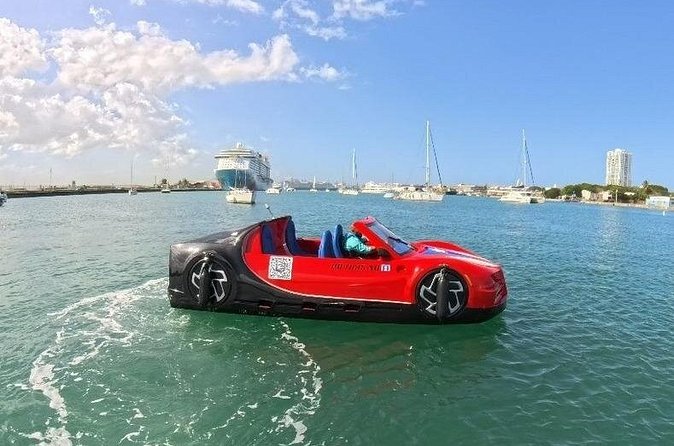 San Juan Watersports Car Rentals Red Bugatti - Is $283 a Good Price for Up to Four?