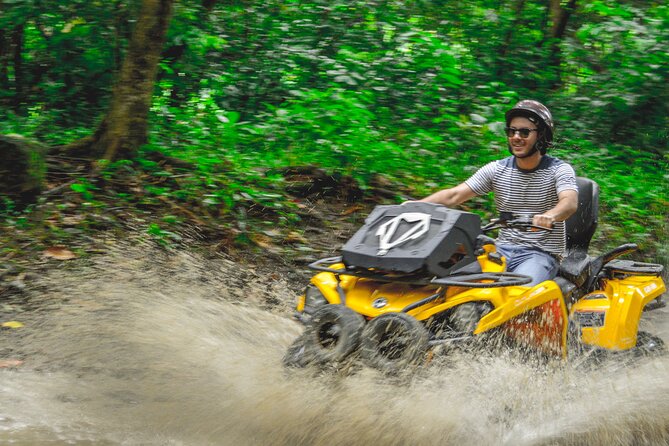 Single ATV Experience: Free Piña Colada + Hacienda Transfer - Paso Fino horses and the final bar stop
