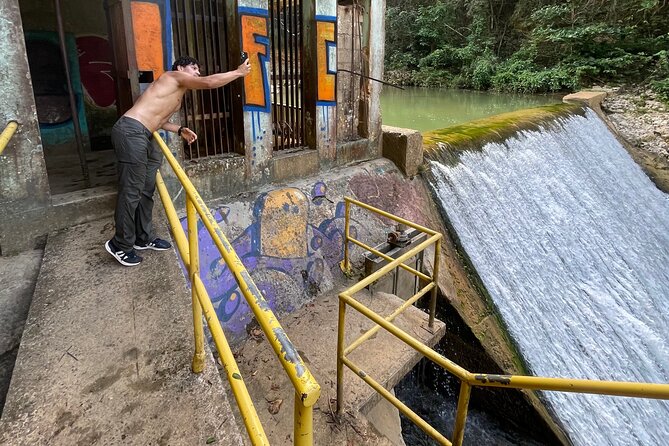 Slide Down the Largest Waterslide in Puerto Rico with Transportation - The 30-minute walk into Jurassic Park
