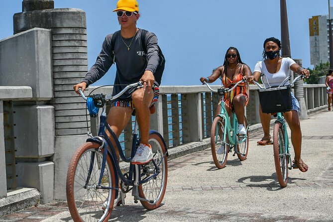 Small-Group Old San Juan Bike Tour - Dos Hermanos Bridge and the first photo stop