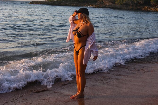 Stunning Private Beach Photoshoot in Puerto Rico's Hidden Gem - The photographer’s role: posing, local tips, and camera previews