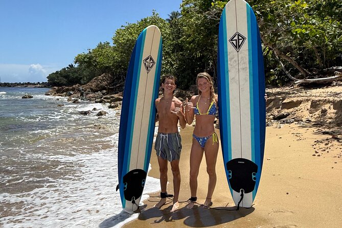 Surfing Lesson, Rincon PR - About an Hour of Guided Water Time