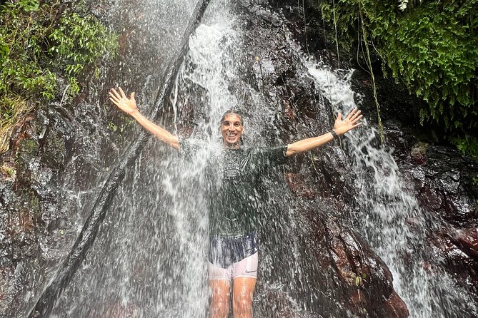 The Best El Yunque Adventure - Transport Included - Two waterfalls, rock slides, and a rope swing