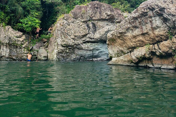 Toro Negro River Hike & Cliff Jumping Adventure; San Juan Pick Up - Cliff jumping is exciting, but never required