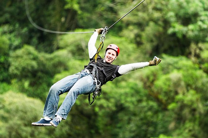 Toro Verde 7-Zipline Tour Plus the Beast with Pickup - The Beast and the Superman-style finish