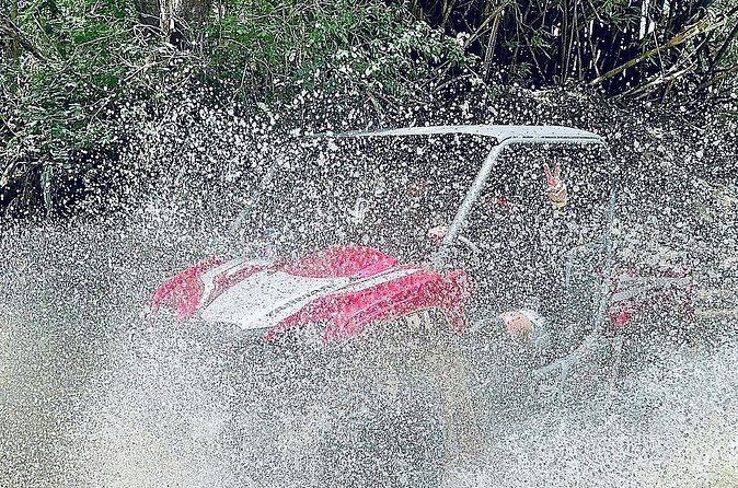 UTV adventure in Naguabo Puerto Rico 50 minutes trip 80 acres - The midway stop for photos, games, and drinks