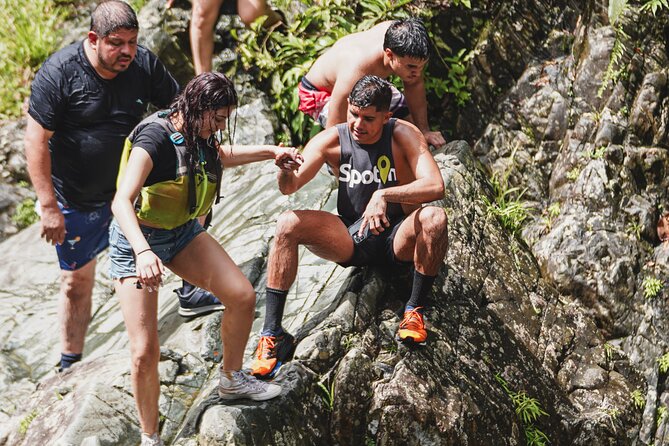 VIP Small Group El Yunque Rainforest Adventure - Rope swings, cliff jumps, and the natural waterslide