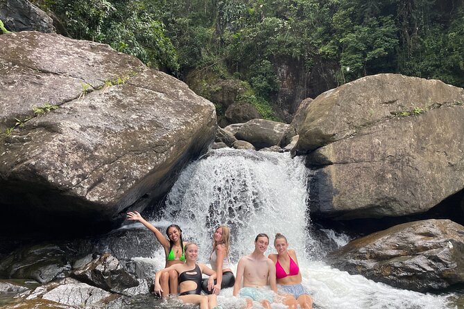 Waterfall Hike in Remote Area of El Yunque Rainforest; San Juan - A quieter alternative to water-park style outings
