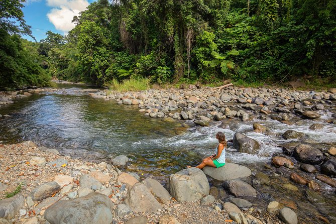 Yunque Rainforest River Rope Swing with Waterslide and Beach Tour - Luquillo’s Volcanic Rocks, Waterfall, and Natural Pool