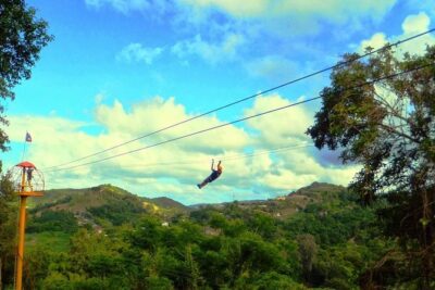 Zipline Canopy Tour with Transport from San Juan