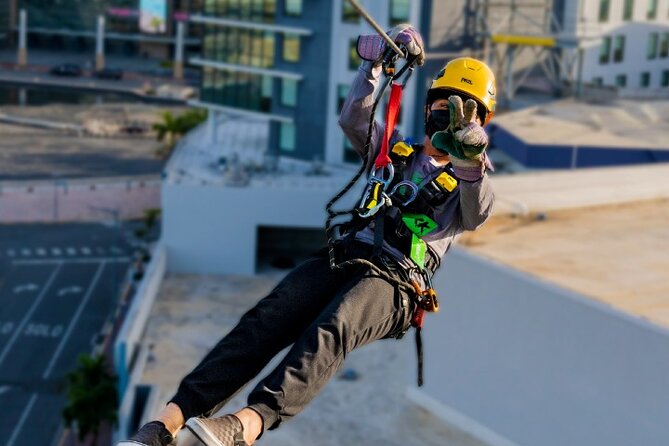 Zipline Sky Bull in Urban Environment in Toroverde urban park San Juan - A high-flying ride in the middle of San Juan